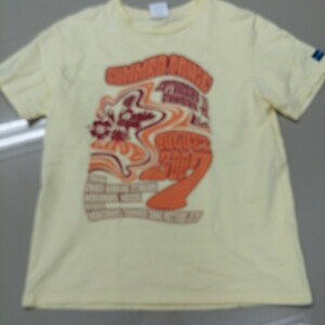 D10 バンドTシャツ　フェスT　サマーソニック2007 SUMMER SONIC サマソニ　薄黄色