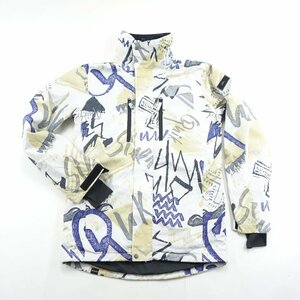 中古 17/18 QUIKSILVER MISSION PRINTED JK EQYTJ03150 メンズSサイズ スノーボードジャケットウェア クイックシルバー