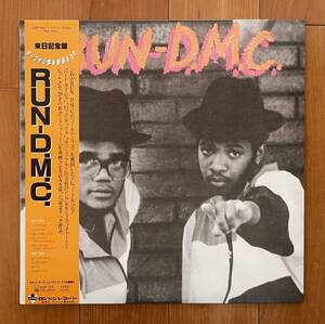 LP 帯付 RUN-D.M.C. / RUN DMC / デビュー・アルバム SUCKER M.C.