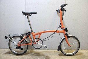 ■BROMPTON ブロンプトン C Line Explore whith Rack 16インチ 折畳ミニベロ 2X3S 2022年モデル 美品