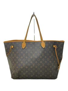 LOUIS VUITTON◆1)ネヴァーフルGM_モノグラム・キャンバス_BRW/PVC/ブラウン/総柄/M40157/