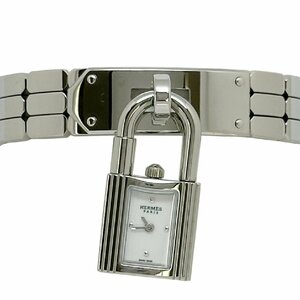 HERMES エルメス W056304WW00 Kelly Watch Mini ケリーウォッチ ホワイト KE4.110 J62298