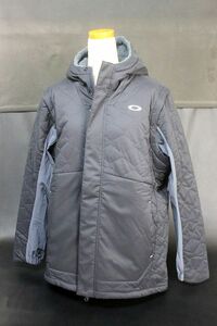 OAKLEY オークリー メンズ 2wayスリーブ 中綿ジャケット パデッドベスト 裏ボア FOA402870/UNEVEN PUFF JACKET 3.0 ブラック サイズL