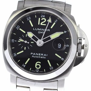 パネライ PANERAI PAM00297 ルミノール GMT デイト スモールセコンド 自動巻き メンズ _800850