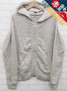 8T7094/white mountaineering wardrobe スウェットジップパーカー ホワイトマウンテニアリング ワードローブ