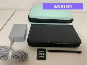 美品　任天堂 ニンテンドー3DS LL 本体 充電器+SDカード+タッチペン付き