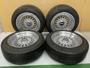 BBS RS 16インチ PCD112 5H 8J 9J RS009 RS078 W126 フルオーバーホール済　深リム　リバレル ピレリP7