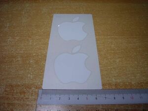 ◆夏の大感謝祭◆Apple 純正ロゴシール iPhone 6/6s の付属品 2枚SET