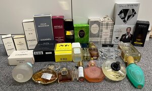 【JBI2525a】【開封済み】1円～ 香水おまとめ CHANEL シャネル Dior ディオール BURBERRY NINA RICCI COACH DIAMOND 他 一部未開封有