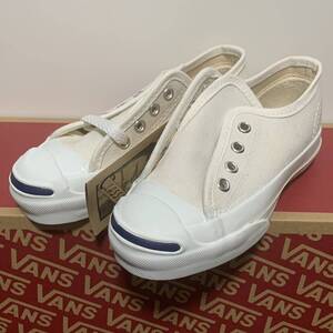 90s USA製 デッドストック未使用 Converse Jack Purcell Kids用 キャンバス サイズ11 (17cm) ジャックパーセル