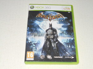 xbox360★BATMAN ARKHAM ASYLUM 海外版(国内本体動作可能)★箱付・説明書付・ソフト付