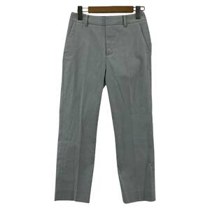 ゆうパケットOK UNITED ARROWS ユナイテッドアローズ リネン混 スラックス パンツ size34/ライトブルー