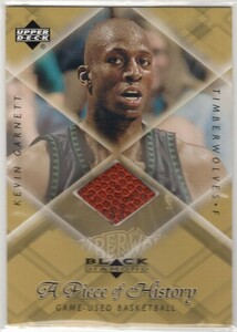 Kevin Garnett ＜ 99-00 Black Diamond A Piece of History ＞ ボールカード