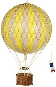 エアバルーン・モビール イエロー 気球 AP163Y Royal Aero Balloon, 約30cmバルーン Authentic Models