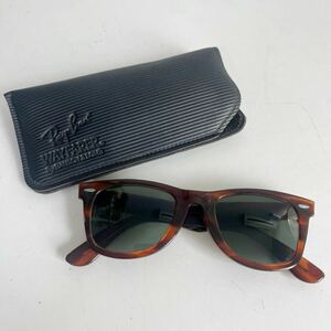 Ray-Ban レイバン WAYFARER ウェイファーラー Bausch Lomb ボシュロム B&L5022 アイウェア サングラス USA ケース付き ビンテージ 現状品