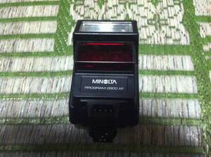 ミノルタ ストロボ MINOLTA PROGRAM 2800 AF フラッシュ ジャンク品