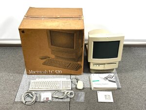 Apple Macintosh LC 520 デスクトップパソコン 旧型PC 元箱 キーボード マウス 付き 1993年製 アップル マッキントッシュ 【ジャンク品】