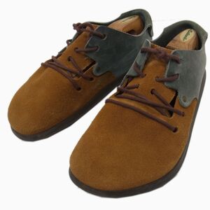 定価3万円◇BIRKENSTOCK MONTANA コンフォートシューズ バイカラー ビルケンシュトック メンズ ドイツ製 1円スタート