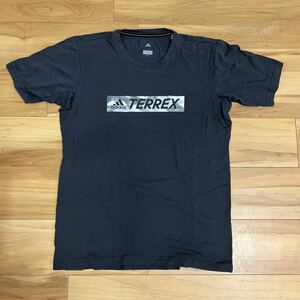  アディダス☆ TERREX Tシャツ サイズXO　チャコールグレー