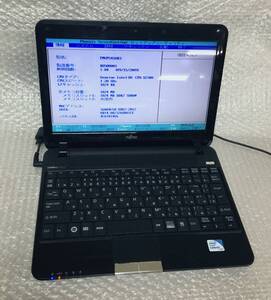 ジャンク BIOS起動のみ確認 Fujitsu FMVP541AB3 PH540/1A 11.6型ワイド Windows7