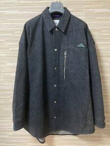 【新品】OAMC（オーエーエムシー）・23SS KHUMBU SHIRT（オーバーサイズデニムシャツジャケット）