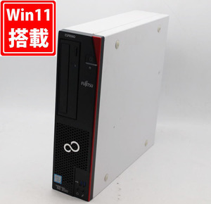 中古パソコン 即日発送 中古 Fujitsu ESPRIMO D556P Windows11 高性能 六世代Core i3-6100 4GB 500GB Office付★税無 管:1404h