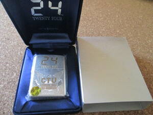 ZIPPO 『24 -TWENTY FOUR- CTU ロサンゼルス支局 ジャック・バウアー 限定品』2008年3月製造 オイルライター ジッポ 廃版激レア 未使用品