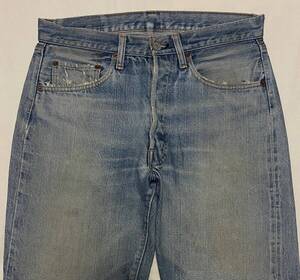 70S LEVIS リーバイス501 66前期 表記W32インチ 実寸W約31インチ リペア済み【検索501XX 502 606 505