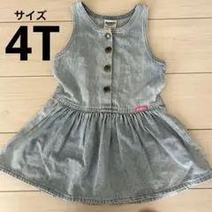 ヴィンテージ　オシュコシュ　ワンピース　4T