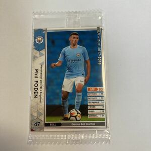 送料込/WCCF17-18EXTRAフィル・フォデン/未開封スケルトン　2017-2018 phil FODEN england panini mancester city rookie Card