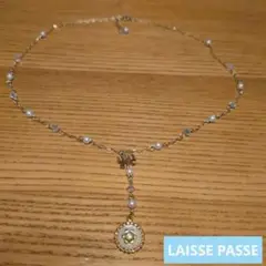 LAISSE PASSE リボンデザイン ネックレス