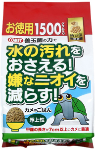 ● カメのごはん納豆菌1500g　コメット イトスイ　消費税不要 ●