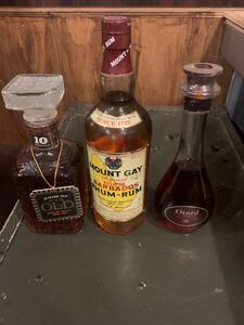 古酒 VSOP マウントガイ　実家の片付け　古い酒