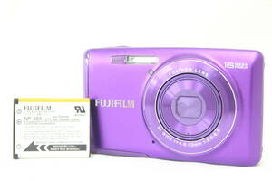 【返品保証】 フジフィルム Fujifilm Finepix JX700 パープル 5x Wide バッテリー付き コンパクトデジタルカメラ v8311