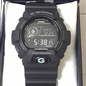 【カシオ】 ジーショック 新品 腕時計 GW-8900A-1JF 電波ソーラー ブラック 未使用品 メンズ 男性 CASIO