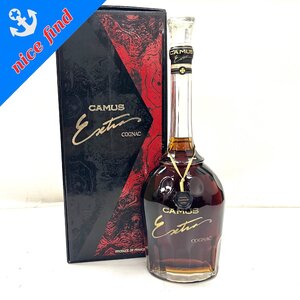 未開栓◆カミュ CAMUS◆エクストラ EXTRA ロングネックボトル 700ml 箱付 コニャック ブランデー 洋酒 古酒 お酒