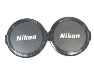 【 中古品.2枚セット 】Nikon 62mｍ 純正スプリング レンズキャップ ニコン [管4033NI]