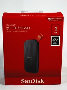 ■　サンディスク　ポータブルSSD　1TB　(SDSSDE30-1T00-J27)