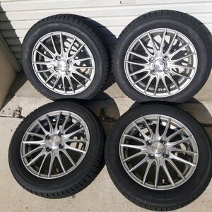 WEZEN ウェーゼン 155/65R14 4.5j 45 PCD100 ヨコハマ アイスガード　400-162