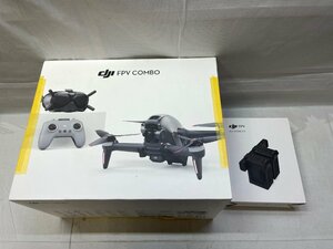 未検品【ジャンク・現状品】DJI FPV COMBO + FLY MORE KIT セット ドローン [37-1120-O1]