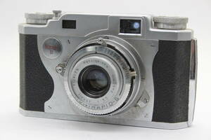【返品保証】 コニカ KONICA II B Hexar 50mm F3.5 レンジファインダー カメラ s5048