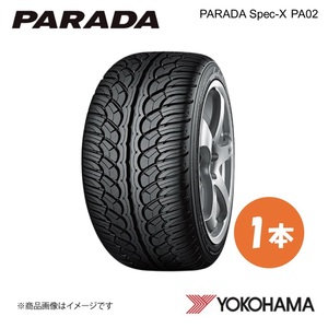 YOKOHAMA ヨコハマタイヤ PARADA Spec-X PA02 315/35R24 サマータイヤ 1本 315 35 24 V XL F0377