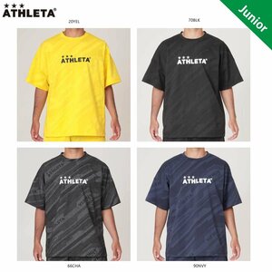 1496881-ATHLETA/ジュニア フットサルウェア サッカーウェア ジャガードスウェットシャツ/150