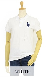 新品 アウトレット 1599 レディース XLサイズ 半袖 シャツ polo ralph lauren ポロ ラルフ ローレン 白 ビッグポニー