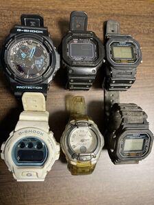 CASIO G-SHOCK Baby-G 腕時計　6個まとめ ジャンク