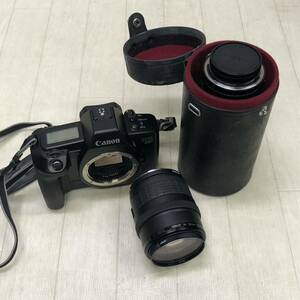 ジャンク品 長期保管品 3点set キヤノン EOS630 ボディ / CANON ZOOM LENS ズームマクロレンズ FD 70-210mm 1:4 / EF 35-105mm 1:3.5-4.5