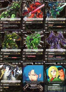 ガンダムウォー(米国版) NOW AND FOREVER 黒 UC C G 26枚 GUNDAM WAR COLLECTIBLE CARD GAME ティターンズ