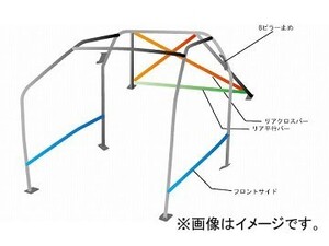 オクヤマ ロールバー 739 055 3 スチール ダッシュボード貫通 11P No.14 2名 スバル BRZ ZC6 内装無車用 3ドア ノーマルルーフ