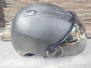 Andes HELMET　アンデスヘルメット　検索バイザー付き半帽