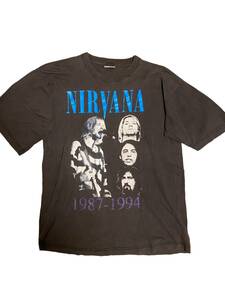 NIRVANA 90ｓ VINTAGE Ｔシャツ ビンテージ ヴィンテージ カニエ ウエスト カートコバーン KURT COBAIN トラヴィス スコット